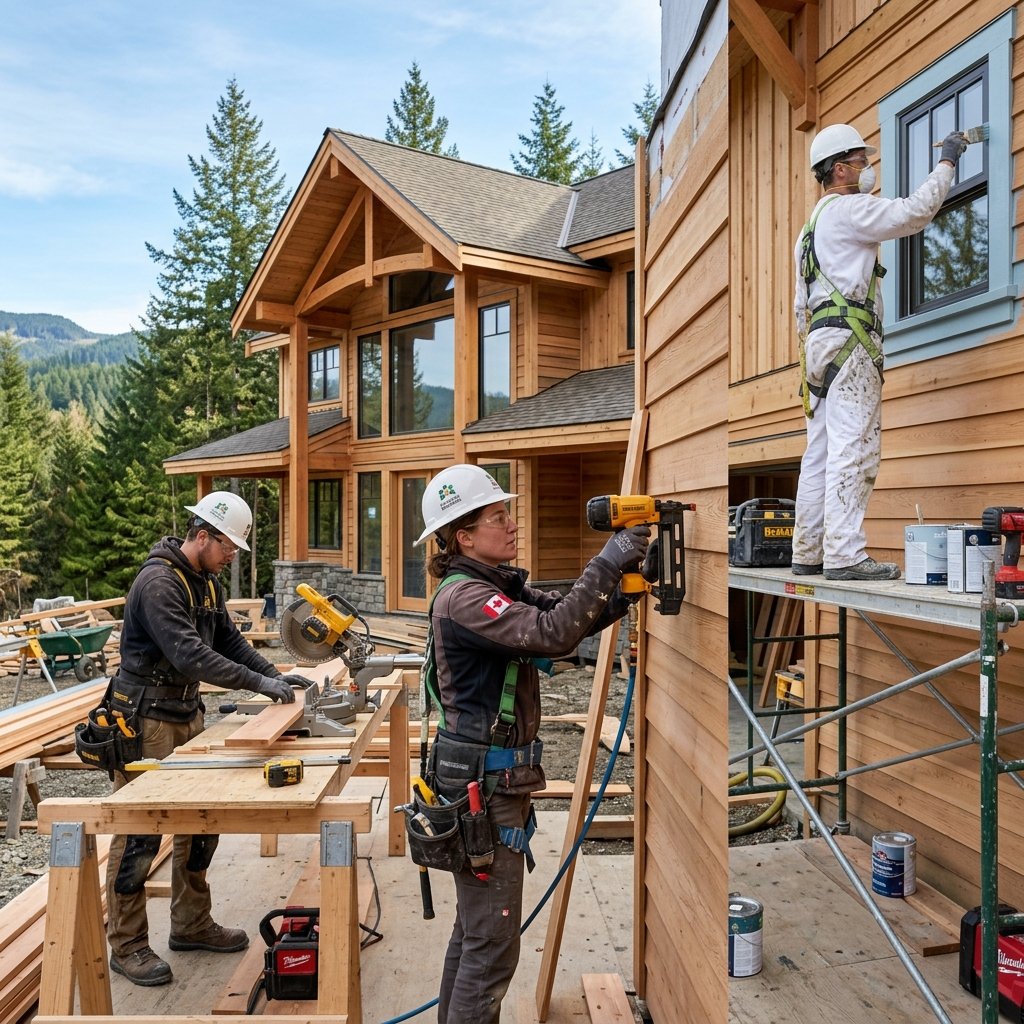 On Site Construction Crew