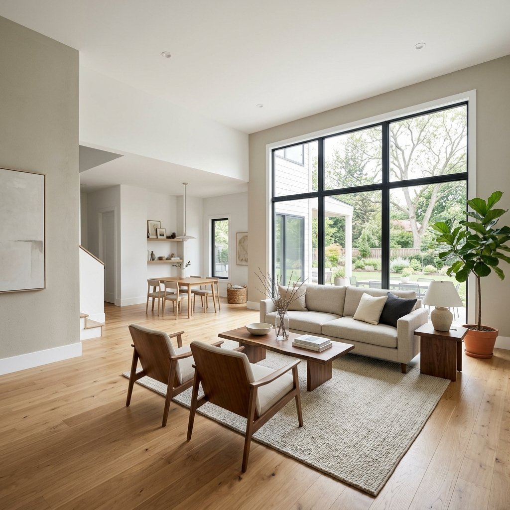 Open-Concept Living Room
